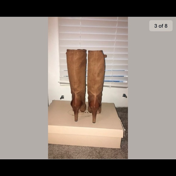 Prada Mid-Calf Leather Boots, EU 41 - Picture 3 of 6